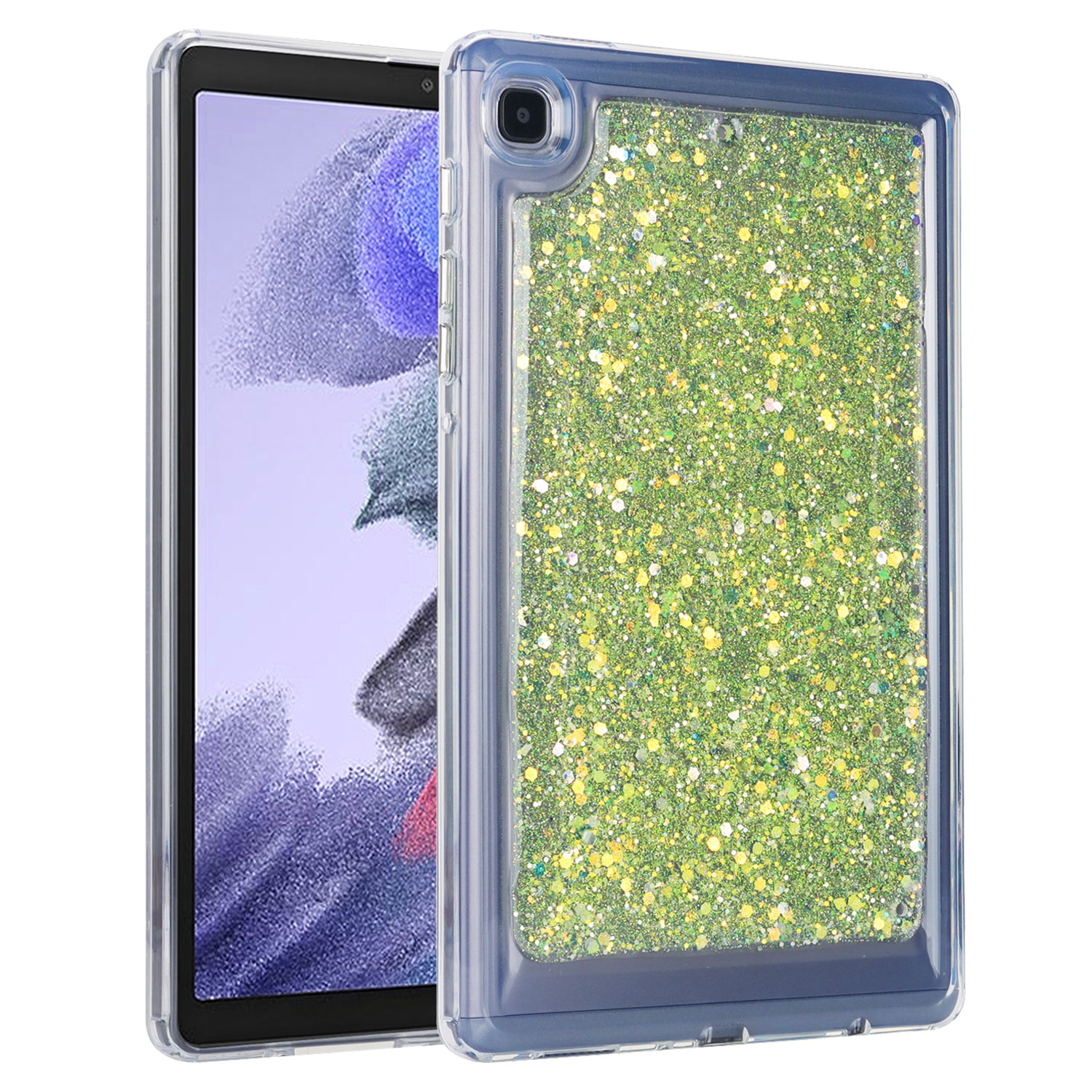 For Samsung Galaxy Tab A7 Lite 8.7-inch T225 T220 Anti-drop Protective Tablet Case Glitter TPU PC Cover For Samsung Galaxy Tab A7 Lite 8.7-inch T225 T220 Anti-drop Protective Tablet Case Glitter TPU PC Cover